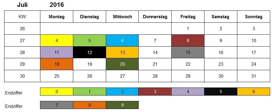 Kindergeld Auszahlungstermine Juli 2016
