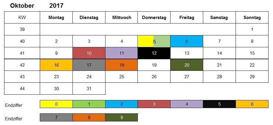 Kindergeld Auszahlungstermine Oktober 2017