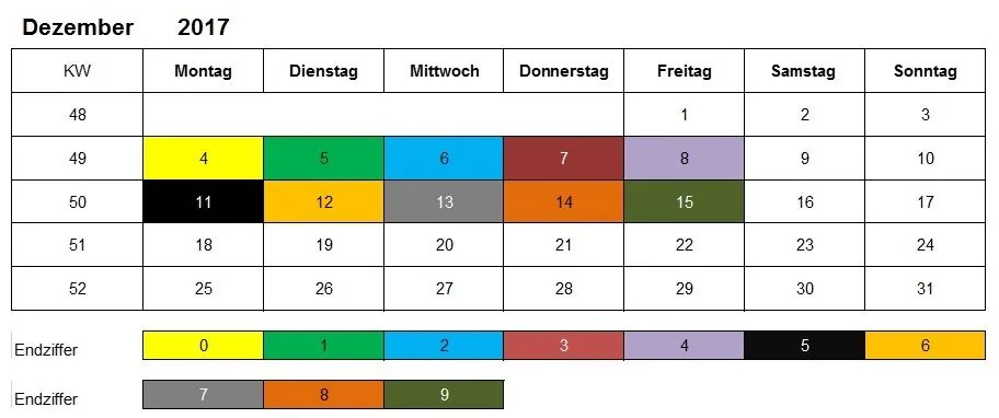 Kindergeld Auszahlungstermine Dezember 2017
