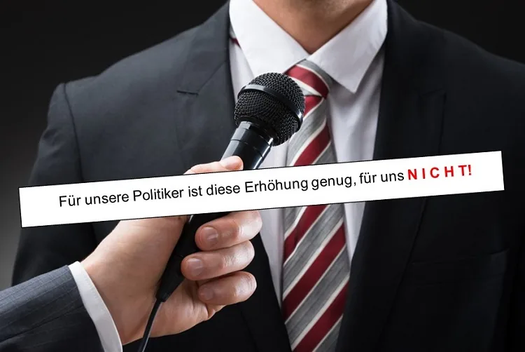 Politiker 2 Euro nicht genug